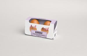 Garlic-flavored eggs